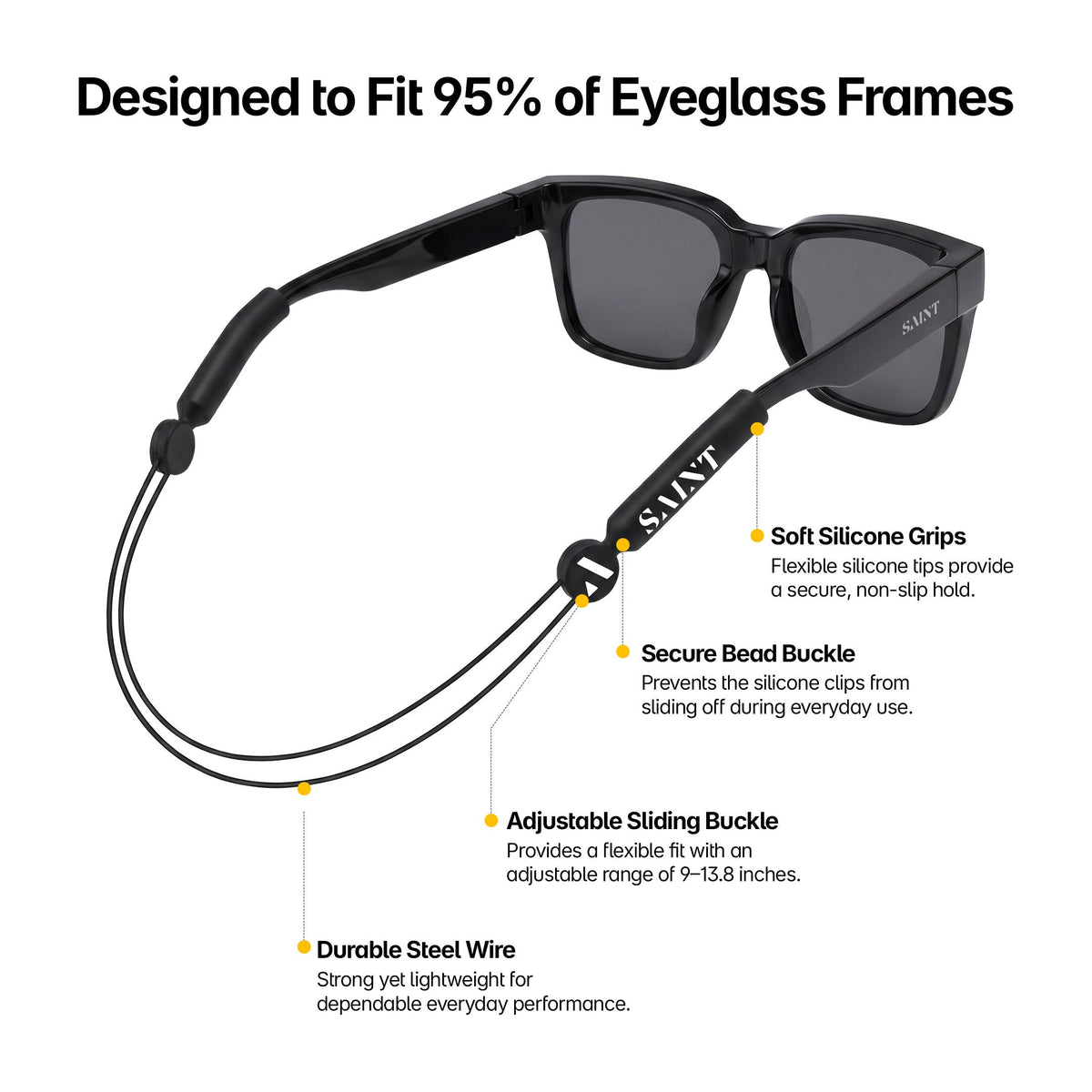 Adjustable Eyewear Strap
